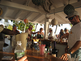 Preparing for Dinner at Neptunes Treasure