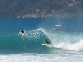 Surfing in the British Virgin Islands